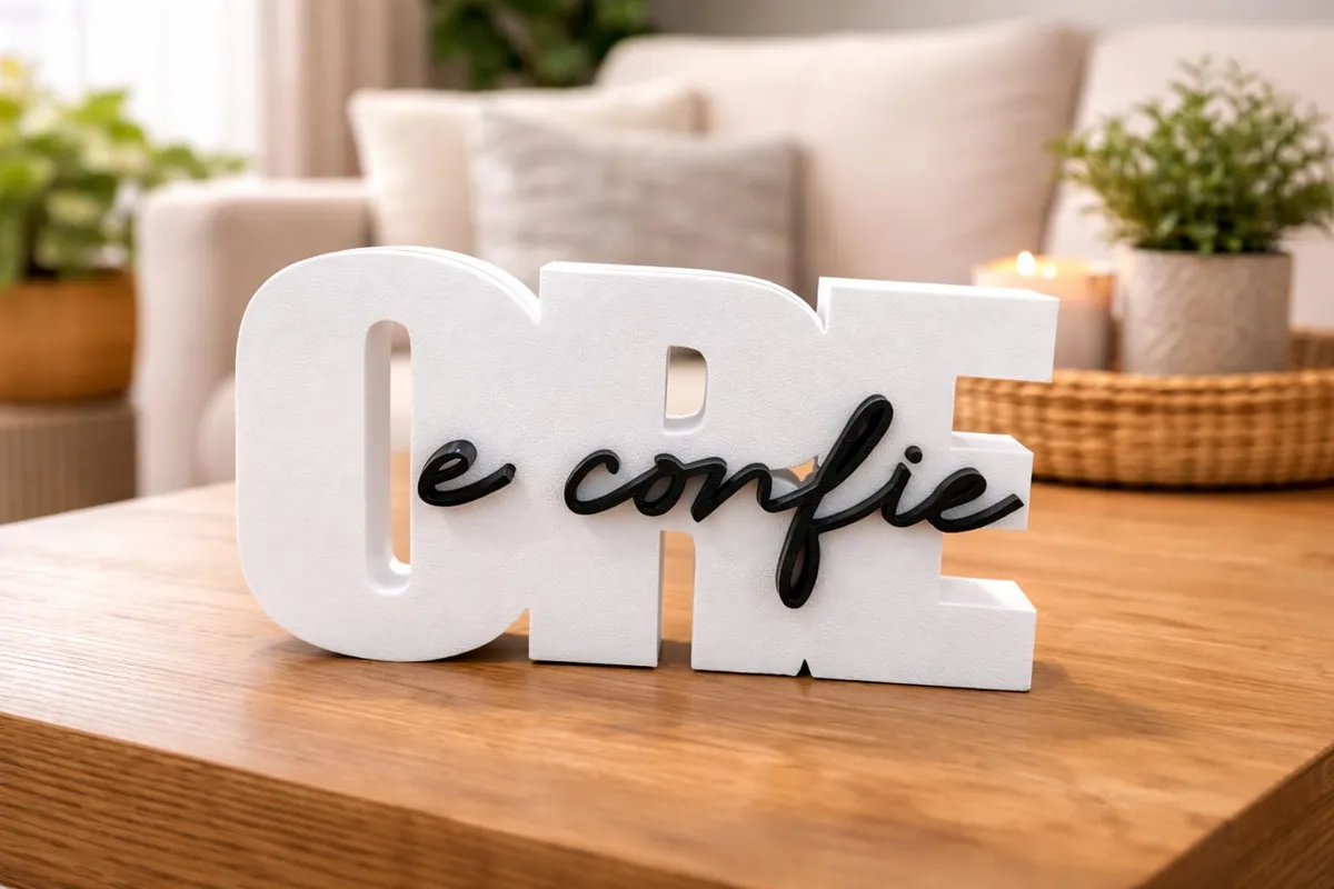 Placa Decorativa “Ore e Confie” - Foto 1