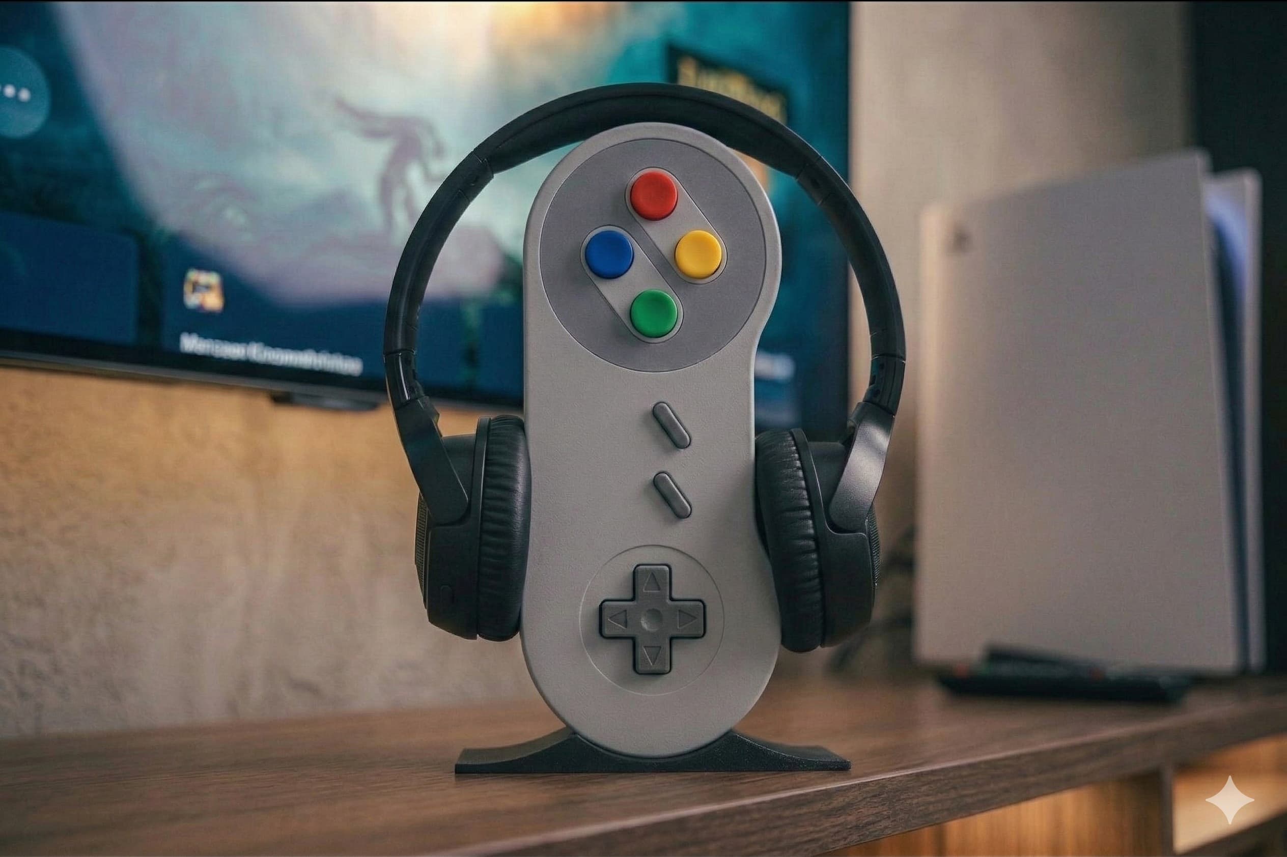 Suporte para Headset "Controle SNES" - Foto 1