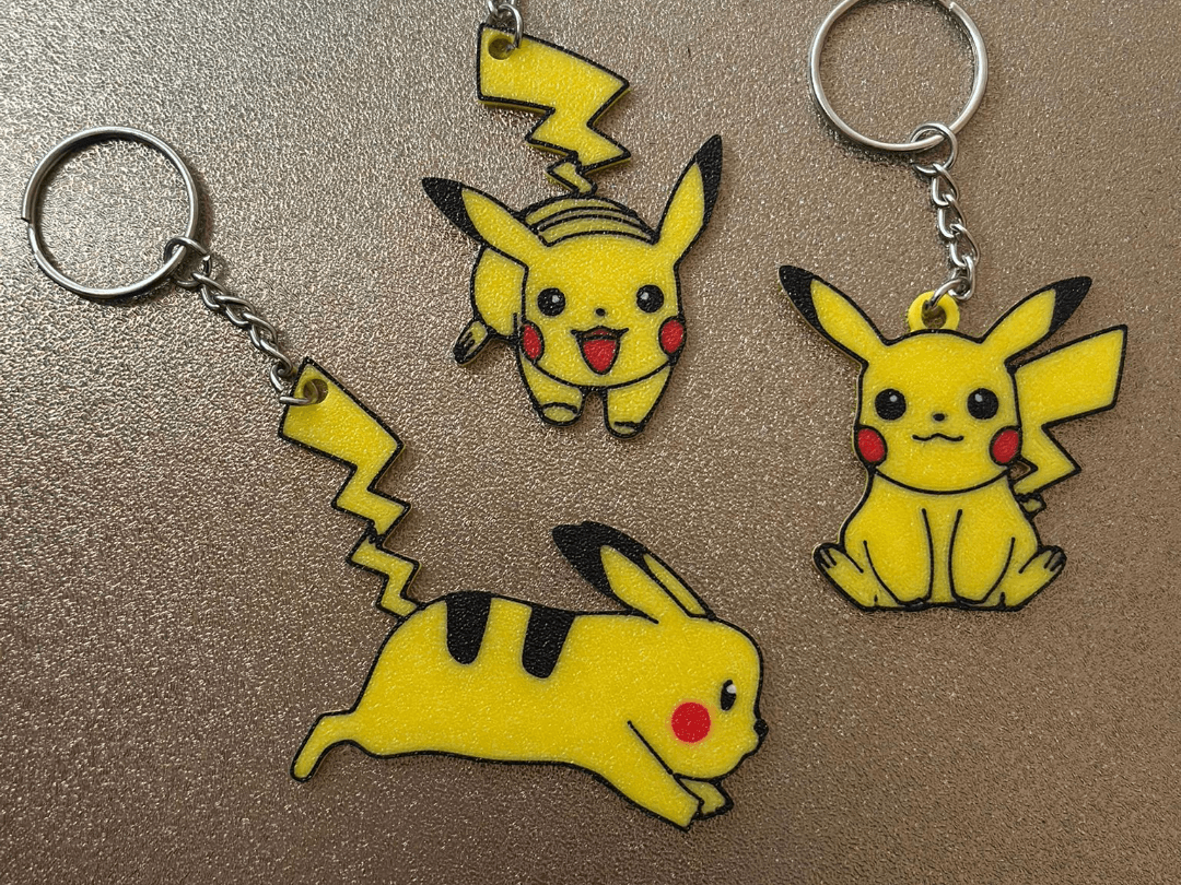 Chaveiros do Pokémon "Pikachu" - Foto 1