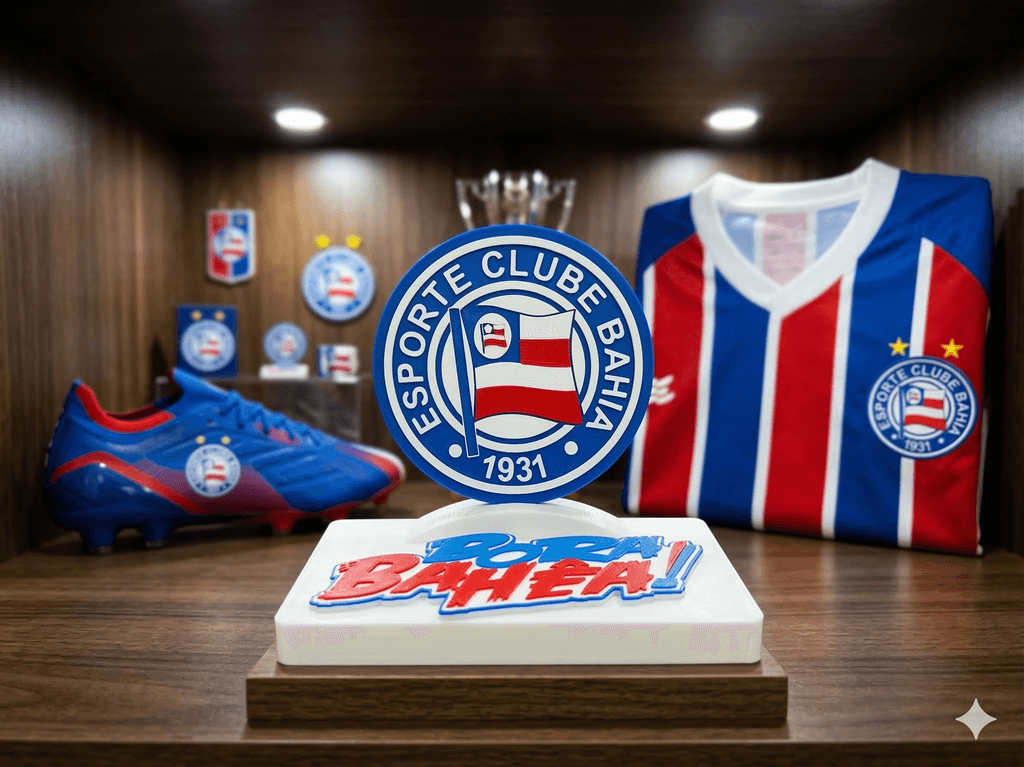 Troféu seu time "Bahia" - Foto 1