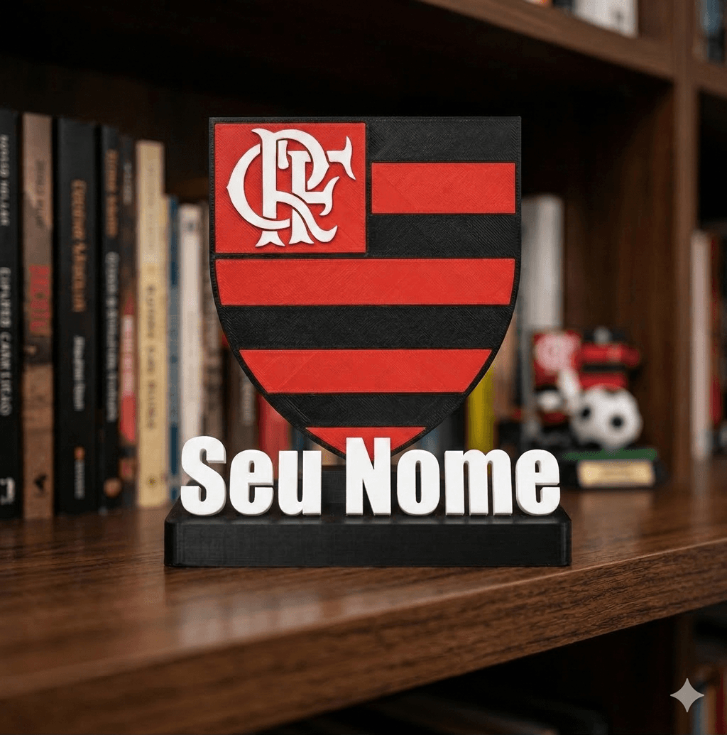 Troféu seu Time "Flamengo" - Foto 1