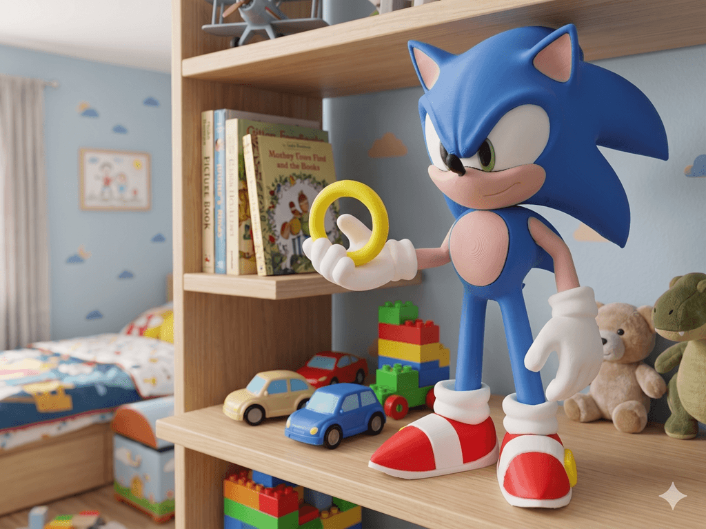 Bonecos - Sonic (20cm) - Foto 1