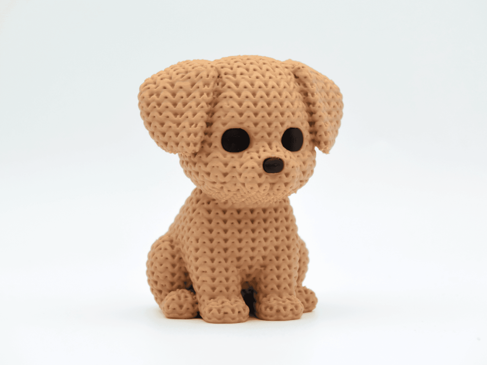 Cachorrinho Estilo Tricô 3D - Fofura em Cada Detalhe! - Foto 1