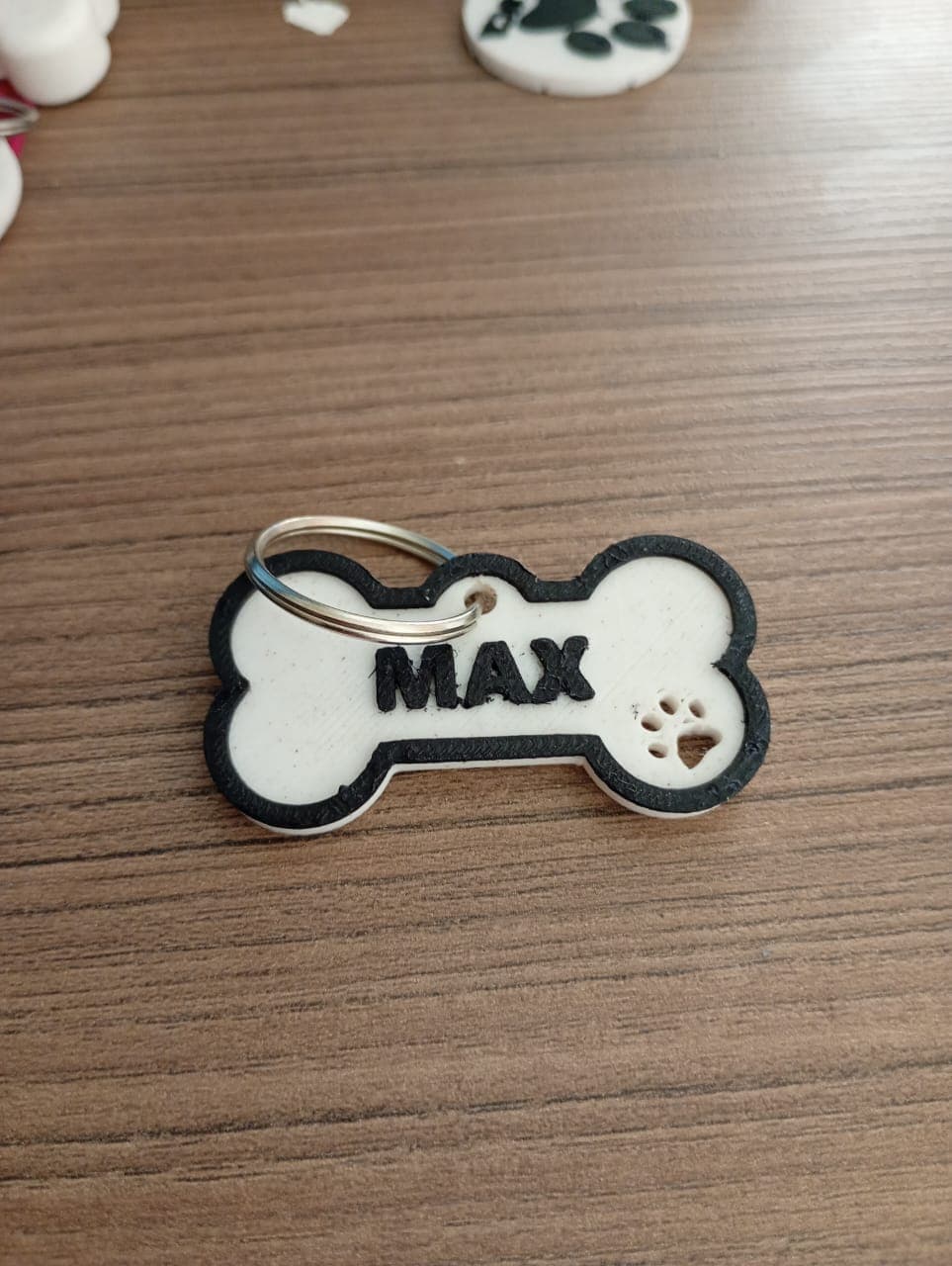 Plaqueta de identificação para pet ( cachorro ) Personalizada
