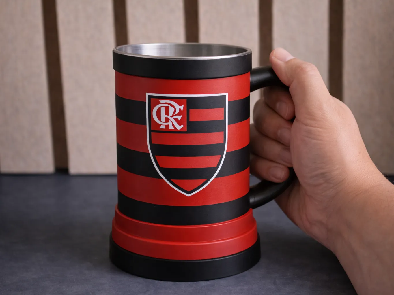 Caneca Time do Coração - Flamengo - Foto 1