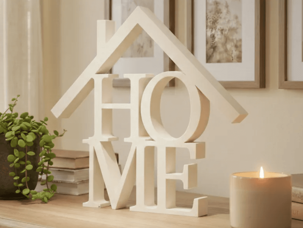 Placa Decorativa HOME