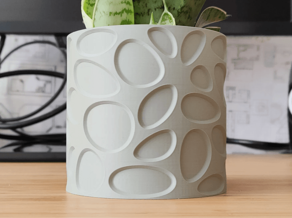 Vaso de Planta Dálmata