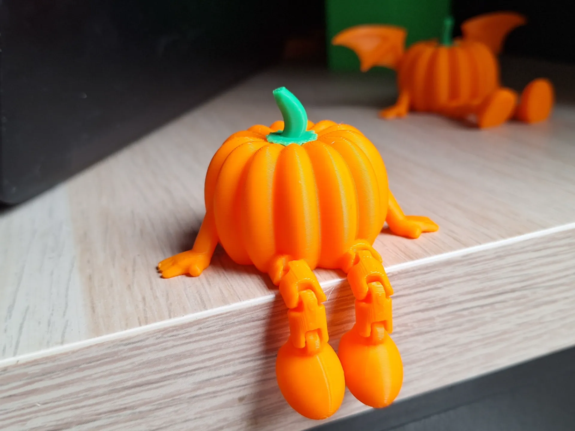 Abóbora Articulada Decorativa🎃