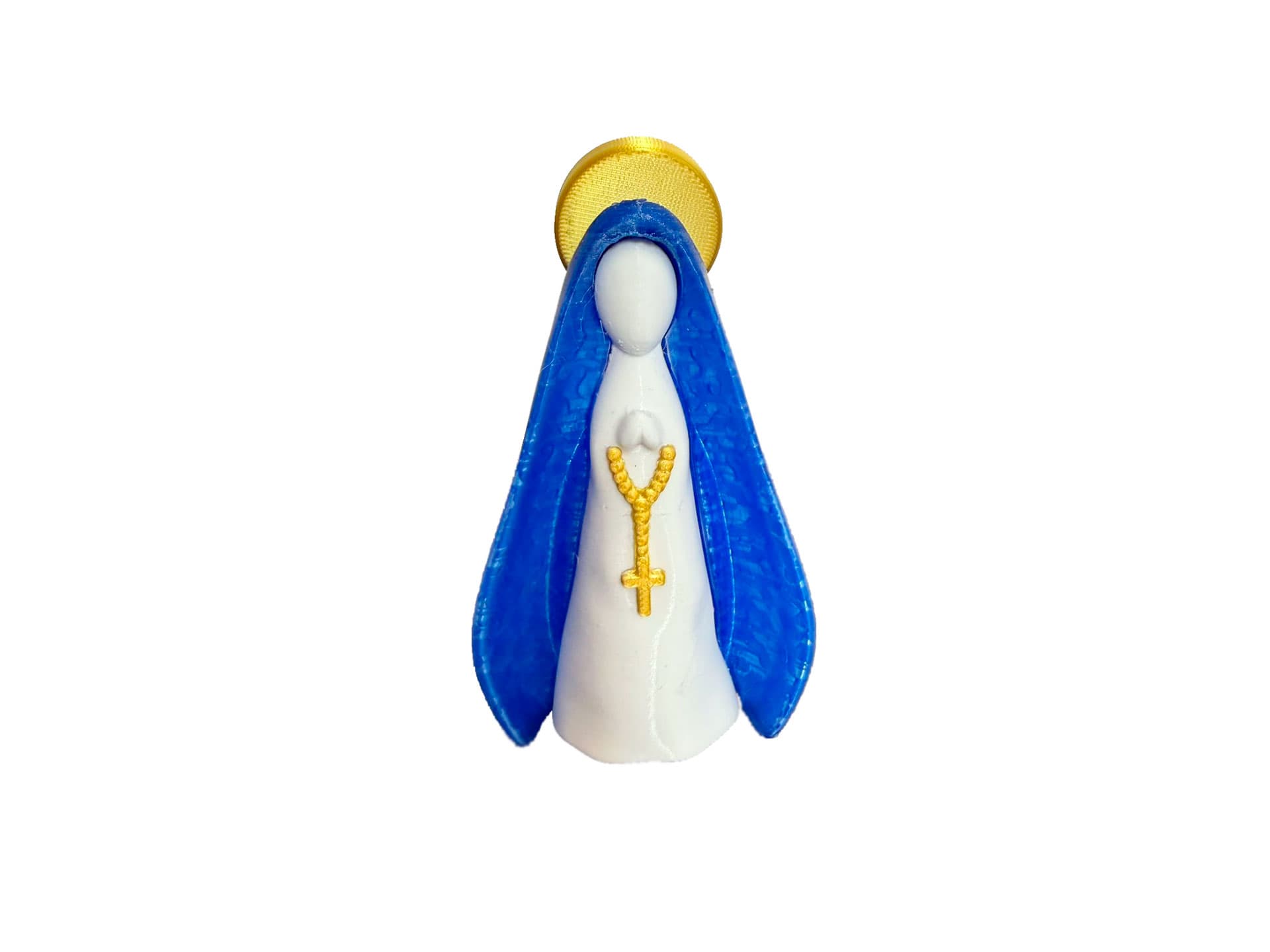 Imagem Nossa Senhora Minimalista 3D