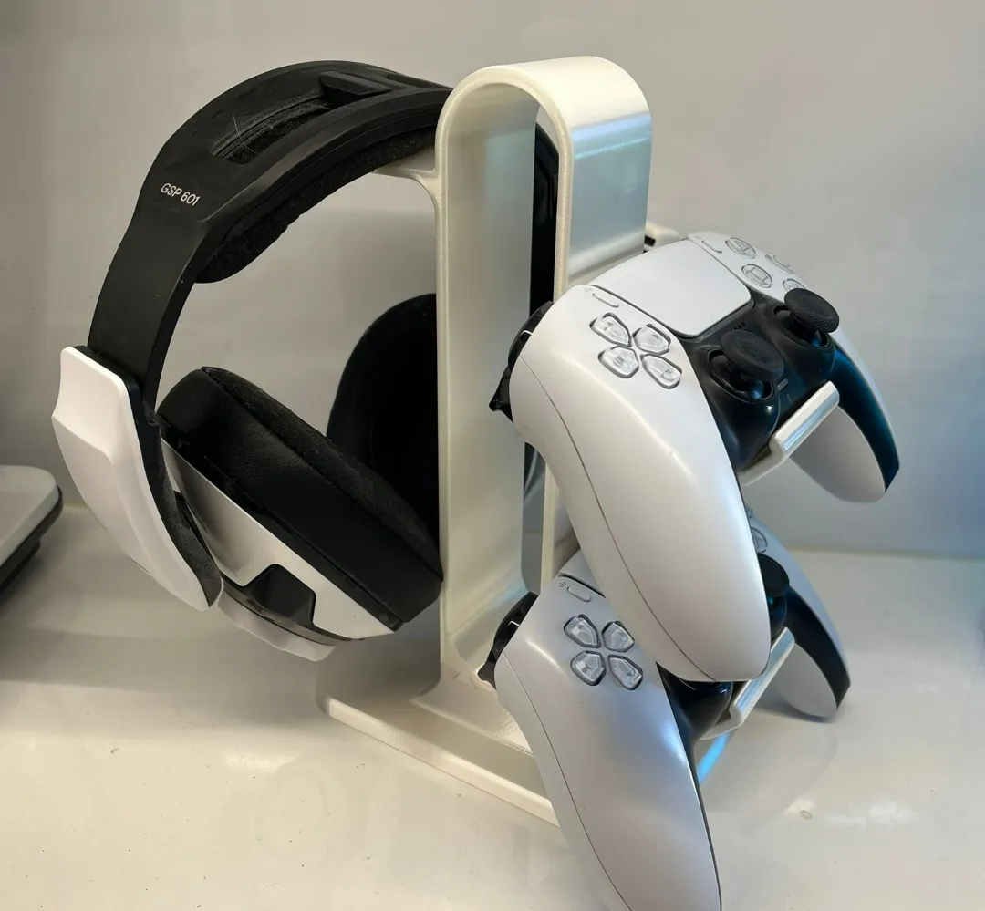 Suporte para Headset + Controle PS