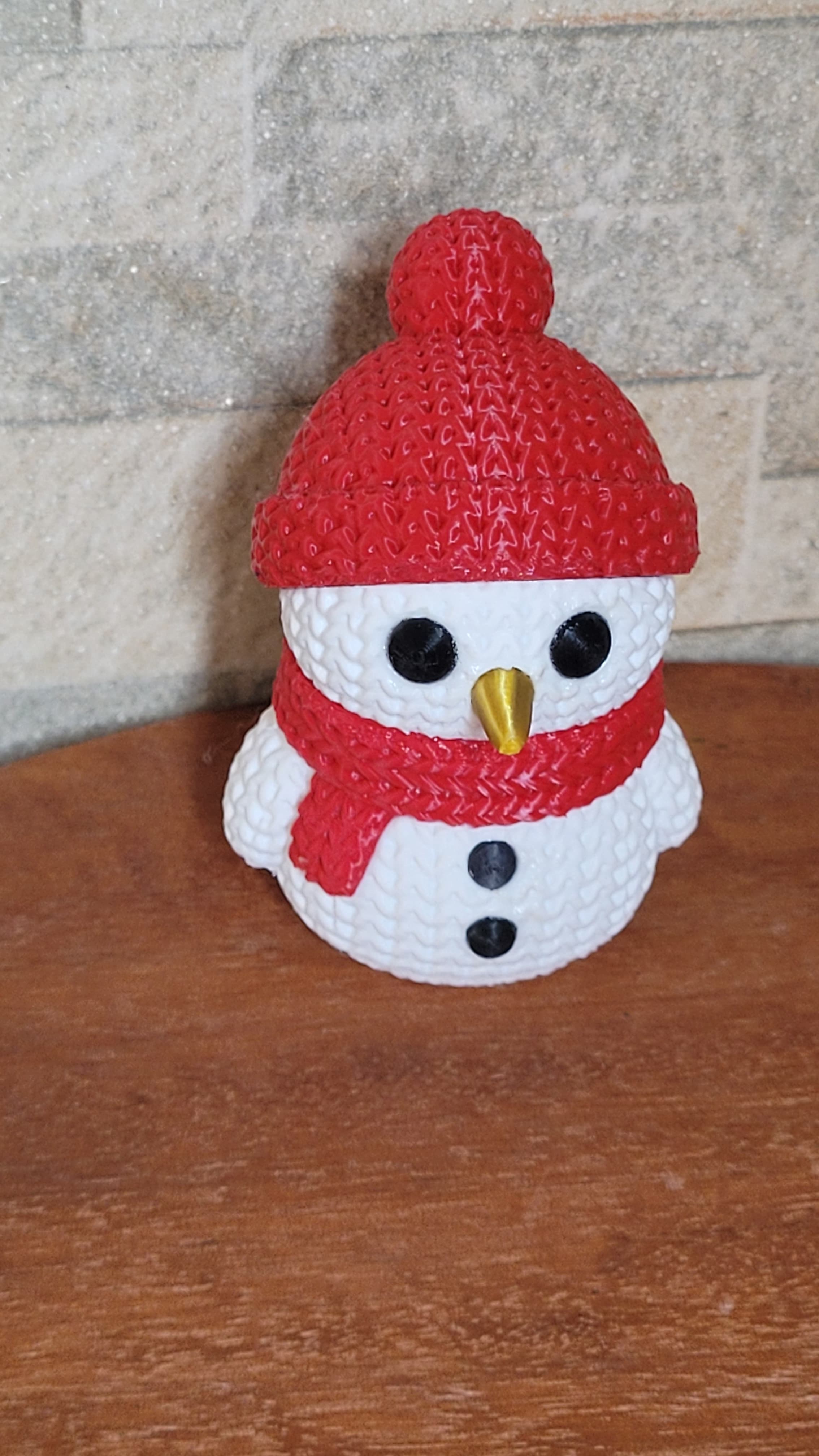 MINI BONECO DE NEVE TRICO