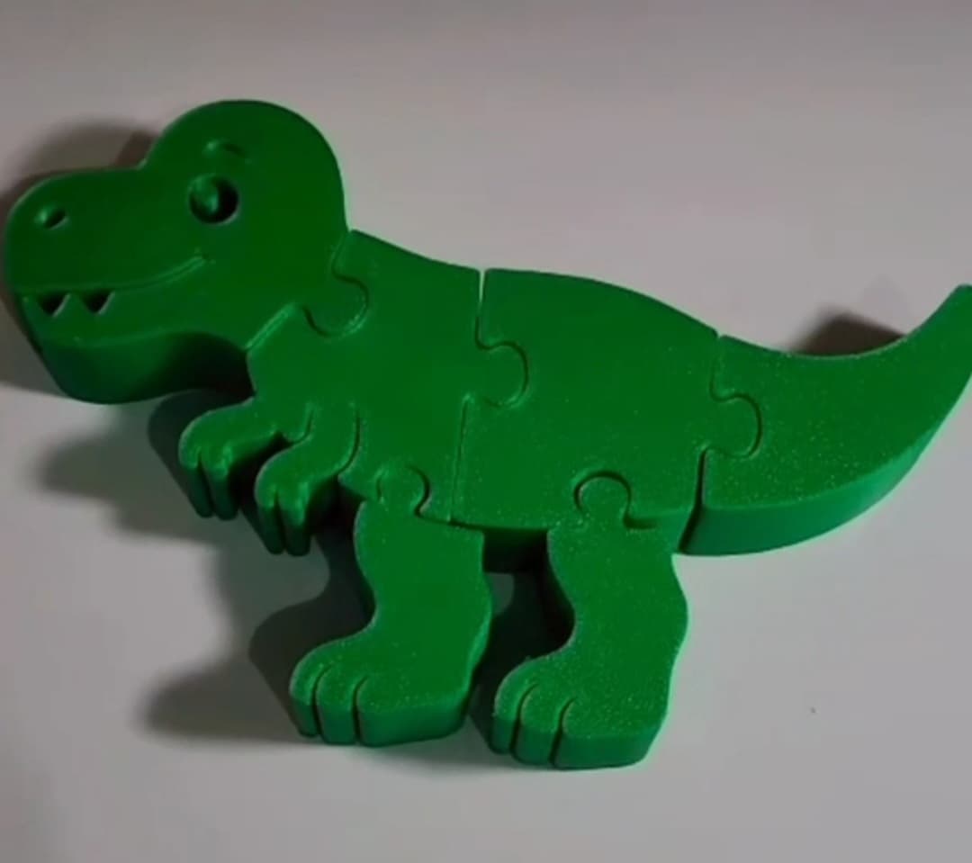 QUEBRA CABEÇA - T-REX