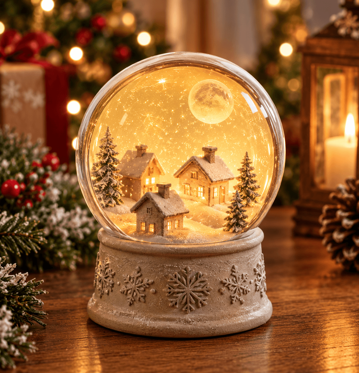 VILA DE INVERNO - COM LED