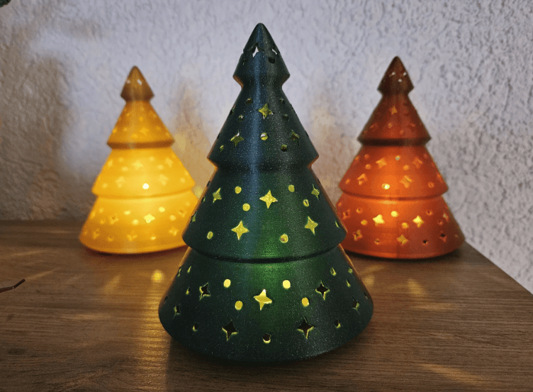Luminária Natalina Árvore LED