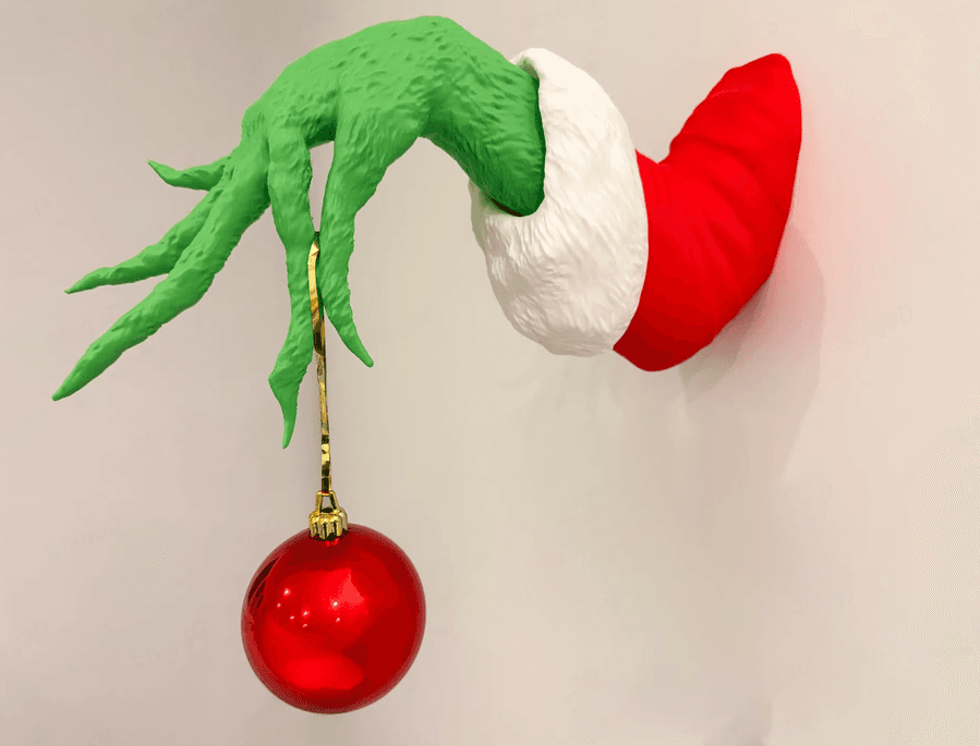 Suporte de Parede Tem- o Grinch