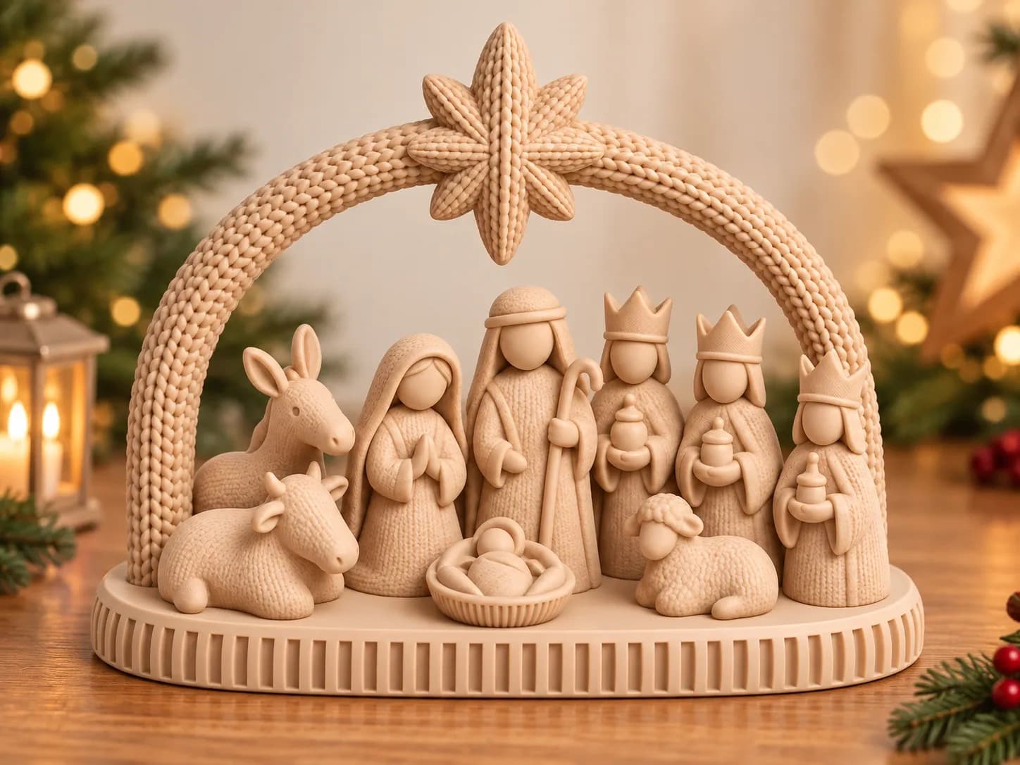 Presépio Natalino Decorativo