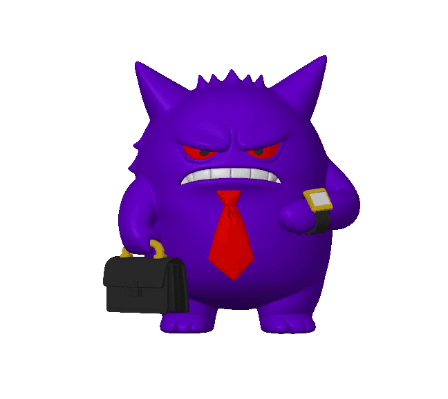 Pokémon - Gengar Worker - 12 Cm