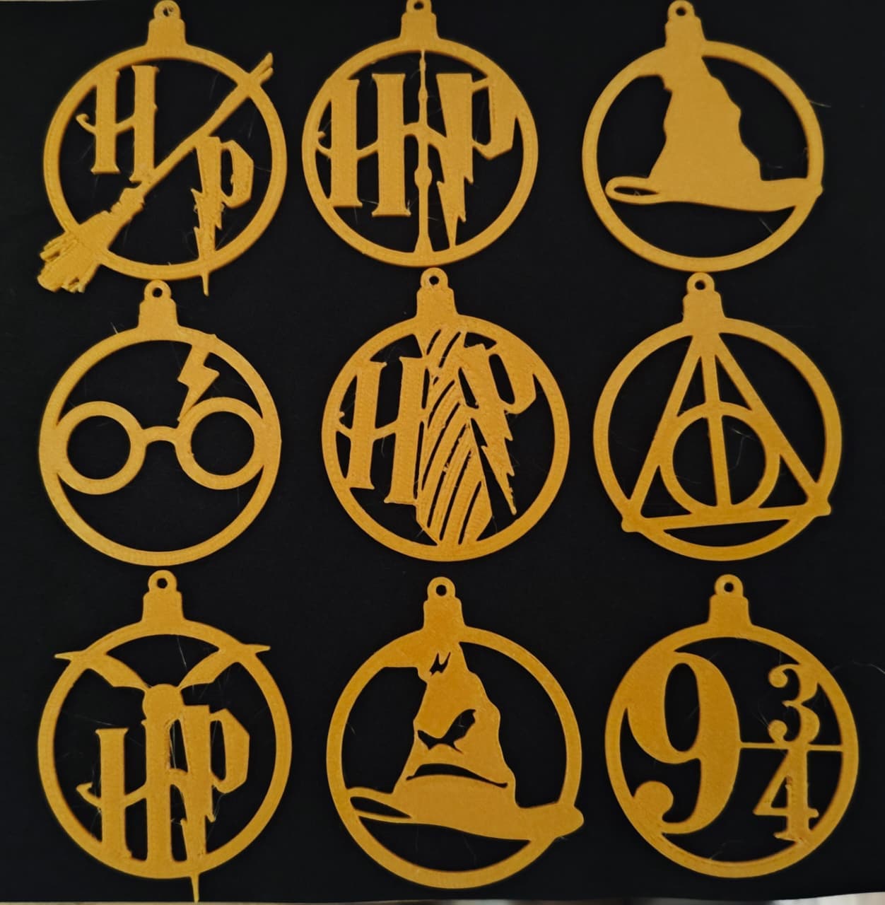 Kit Pendente para Arvore Tema HP.
