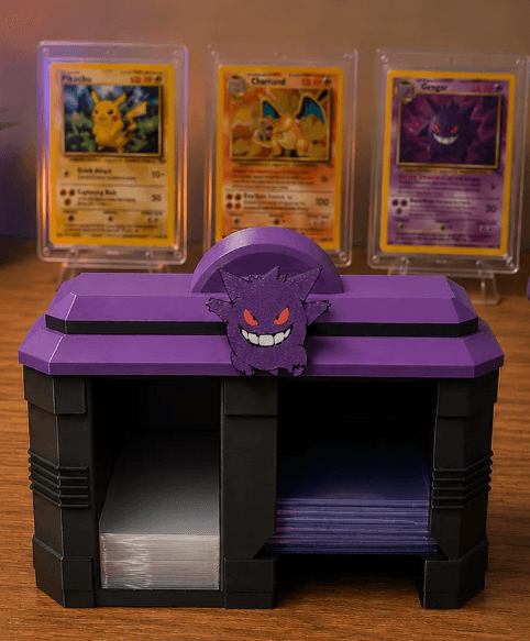 Pokémon - Dispenser de Toploaders e Protetores Gengar